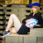 Bright Blue Supporter Beret - Laulhère