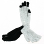Grey Acrylic Gloves - Mitts - Traclet