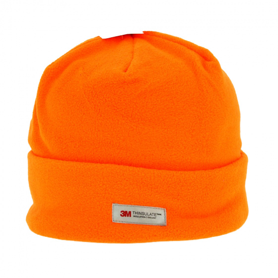 Polyester Orange Beanie - Traclet