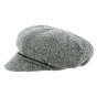Twilight Grey Newsboy Cap - Traclet