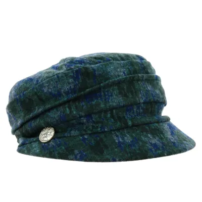 Ondine Cub Green Newsboy Cap - Traclet Reference: 18748 | Traclet Hat Shop