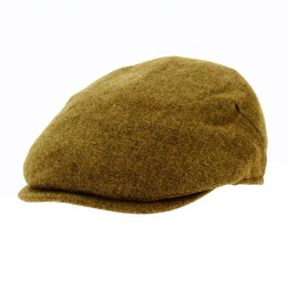 Flat Cap Capri Wool Mustard - Traclet