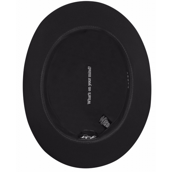 Chapeau Derby Melon Feutre Noir - Bailey