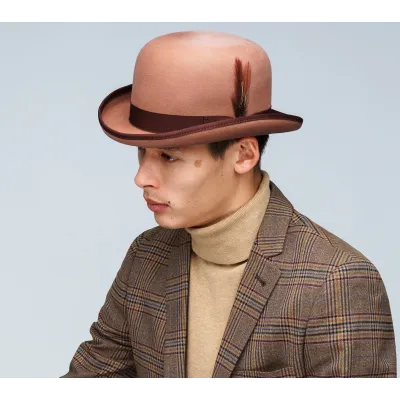Bailey Italian Clay Felt Derby Bowler Hat Reference: 18758| Chapellerie Traclet