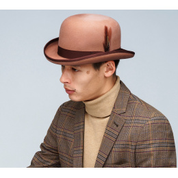 Bailey Italian Clay Felt Derby Bowler Hat