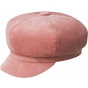 Cord Spitfire Blush Newsboy Cap - Kangol