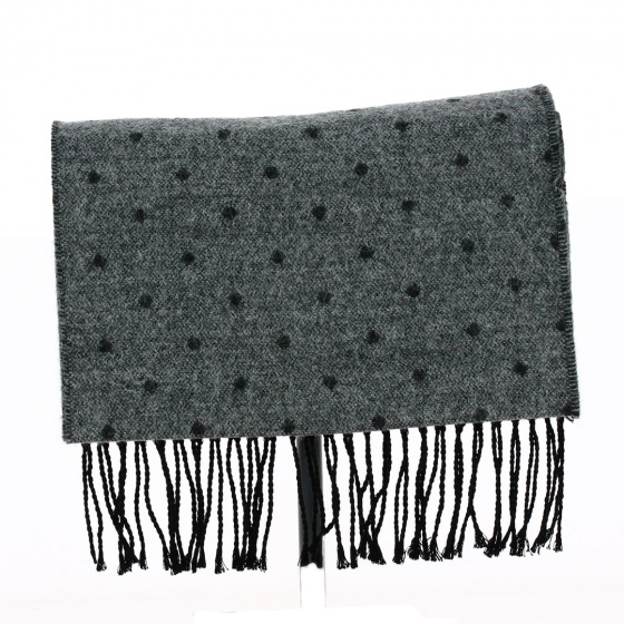 Polka Dot Acrylic Scarf - Traclet