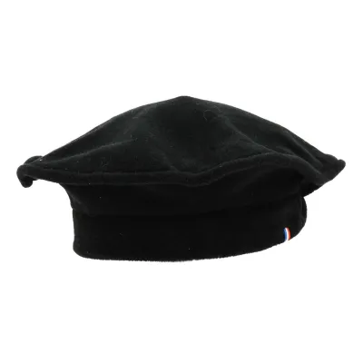 Black Odile Polar Fleece Beret - Traclet Reference: 18786 | Traclet Hat Shop
