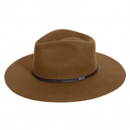 Chapeau Traveller Banjo Feutre Laine Marron - Conner Hats