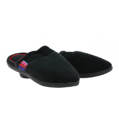 Black Summer Sponge Mules - Isotoner Reference: 14872 | Traclet Hat Shop