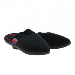 Black Summer Sponge Mules - Isotoner