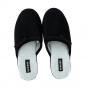 Women's Black Velvet Slippers with X-TRA COMFORT Sole - Isotoner