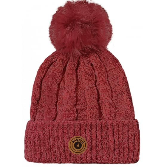 Bonnet Pompon Calida Bordeaux - Pacito