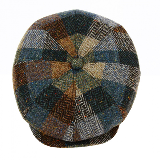 Hatteras Avelino Wool Patchwork Cap - Traclet