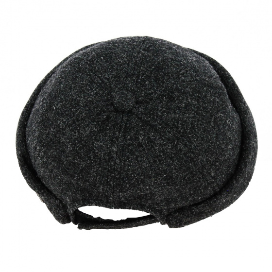 Cooper Anthracite Wool Docker Beanie - Traclet