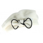 White Polar Fleece Beret - Traclet