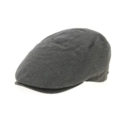 Waterproof Manatee Wool Cap Gray/Brown - Traclet Reference: 4062 | Traclet Hat Shop