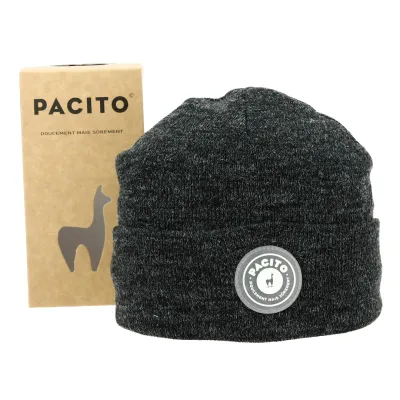 Bonnet Tricot Lolita Noir - Pacito Reference : 18823 | Chapellerie Traclet