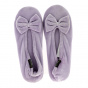 Women's Micro-velvet Bow Ballerina Slippers - Isotoner