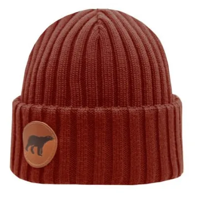 Bonnet à Revers Björn Laine Merino Cognac- Super Yellow