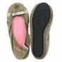 Taupe Ballet Flats - Isotoner