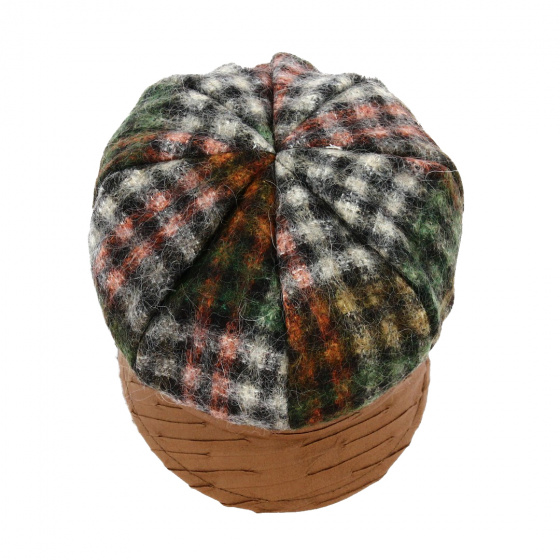 Casquette gavroche Elsa Laine Marron - Traclet