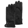 Gants Homme Tactiles Velours Noir - Isotoner Référence : 15079 |Chapellerie Traclet