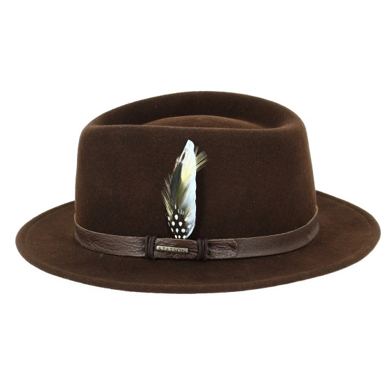 Chapeau Traveller Lindsey Feutre Beige - Stetson