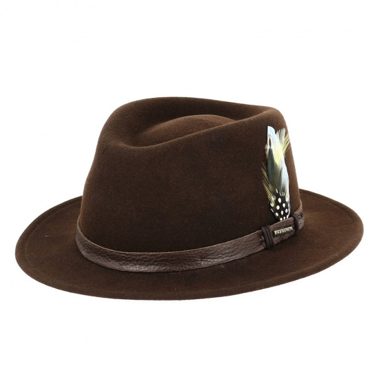 Traveller Lindsey Felt Beige Hat - Stetson