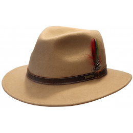 Traveller Lindsey Felt Beige Hat - Stetson