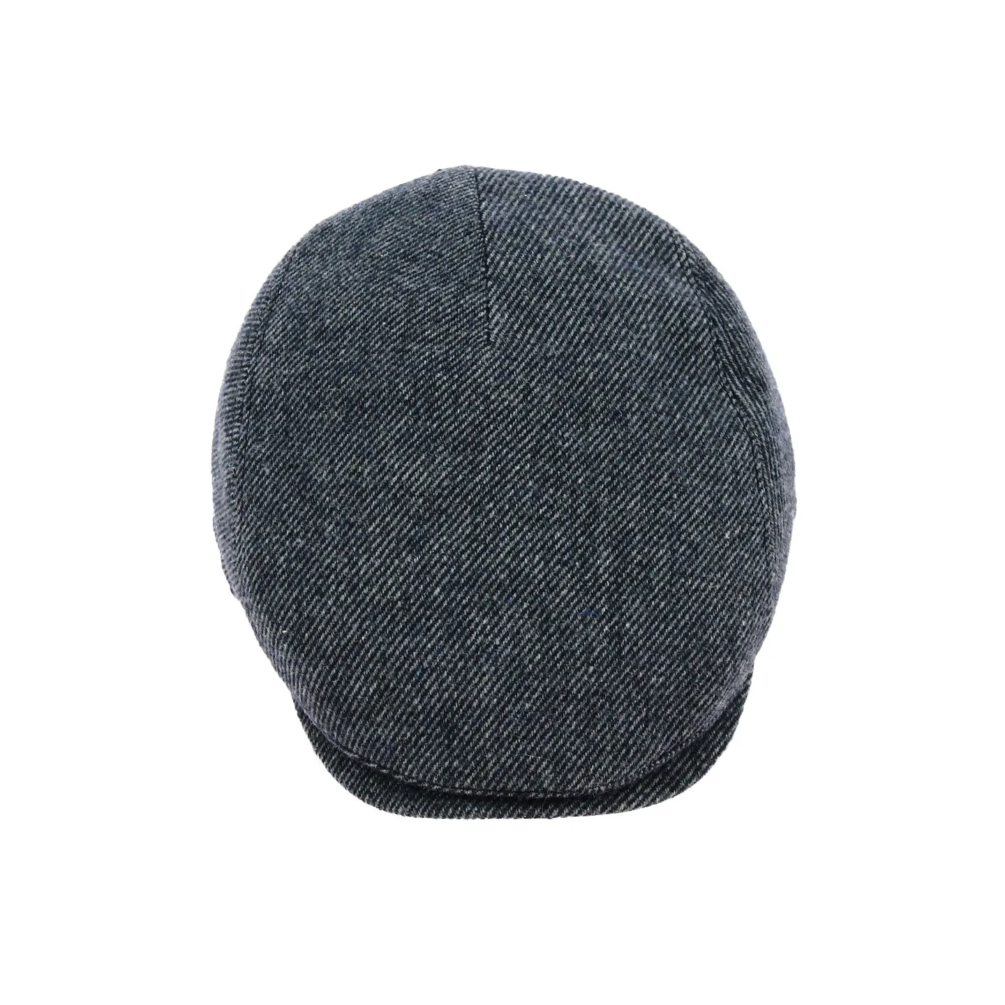 Casquette Plate Laine Rayures Bleues - Flechet Reference : 18857 | Chapellerie Traclet
