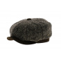 Blue Wool 8-Panel Cap - Fléchet