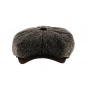 Blue Wool 8-Panel Cap - Fléchet
