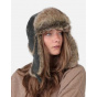 Almond Green Army Rib Bomber Trapper Hat - Barts