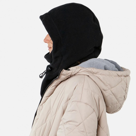 Black Polyester Hoodieclava Balaclava - Barts