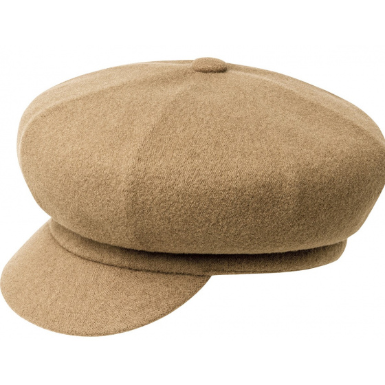 Spitfire Newsboy Cap Wool Camel - Kangol