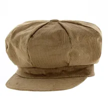 Casquette Gavroche La Jota velours Beige - Traclet réf 13395 - chapellerie Traclet