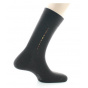 Brown Wool Men's Socks Made in France - Perrin