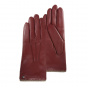 Women's Leather Gloves Lined with Cashmere - Isotoner