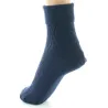 Women's Organic Wool Navy Socks Made in France - Perrin Reference: 18919| Traclet Hat Shop