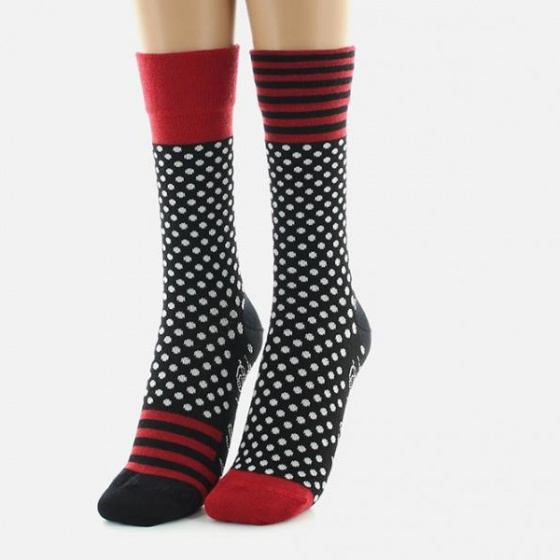 Women's Fancy Mid-Calf Socks - Berthe