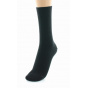 Women's Socks Sensitive Legs Wool Black Made in France - Perrin