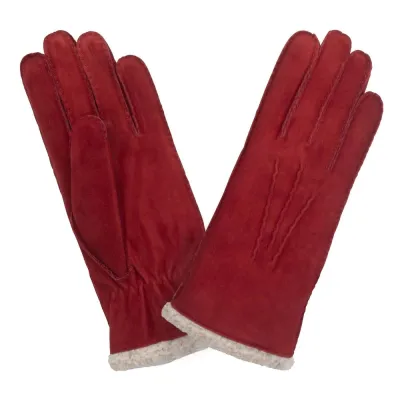 Suede Lambskin Leather Gloves - Glove Story Reference: 15061
