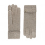 Edin Unisex Gloves Beige - Roeckl