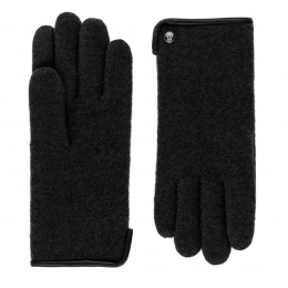 Black Wool Gloves - Roeckl