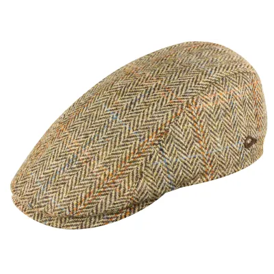 Jackson Flat Cap with ear flaps Wool Beige - Göttmann Reference: 17453 | Traclet Hat Shop