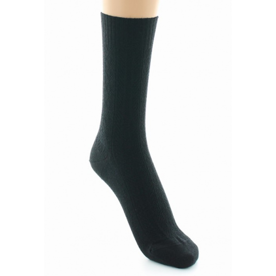 Sensitive Legs Socks Without Elastic Brown Made in France - Perrin
