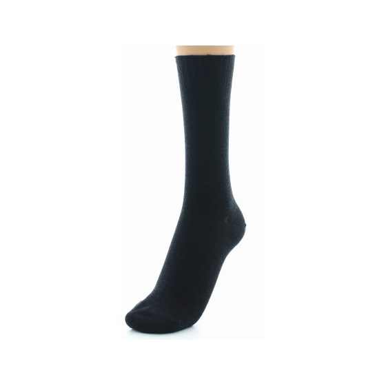 Non-elastic Sensitive Leg Socks Navy Made in France - Perrin