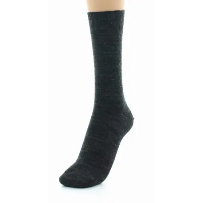 Sensitive Legs Socks Without Elastic Anthracite Made in France - Perrin Reference: 189233| Chapellerie Traclet