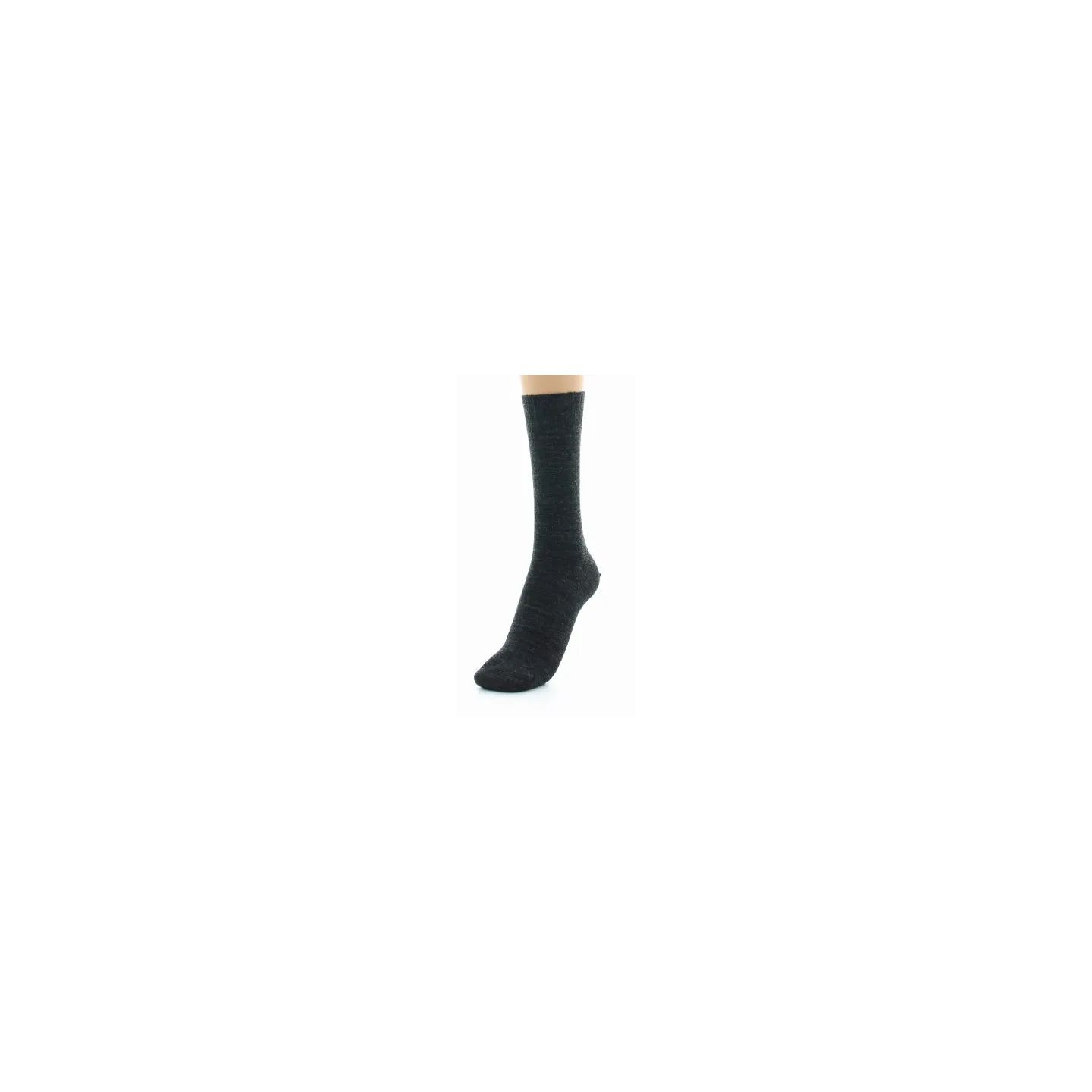 Sensitive Legs Socks Without Elastic Anthracite Made in France - Perrin Reference: 189233| Chapellerie Traclet